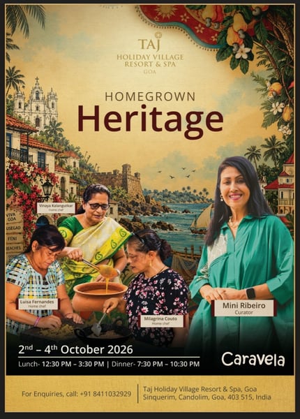 Taj Holiday Village Celebrates Homegrown Heritage with Three Goan Home Chefs