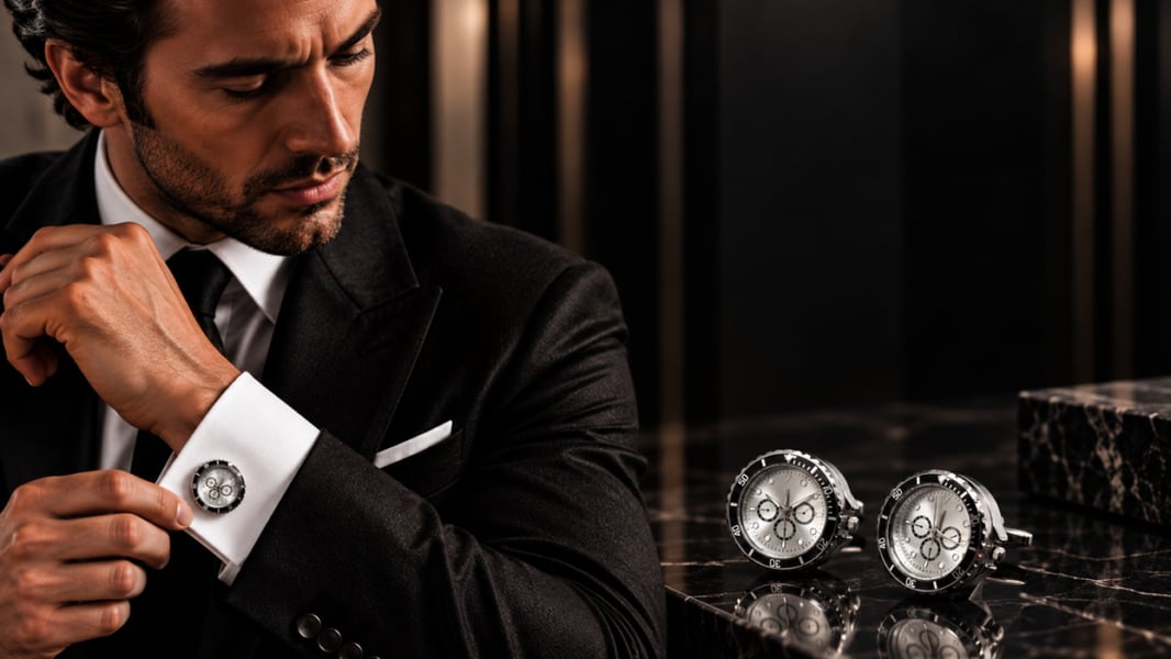 Tivaaro.com’s Now or Never Sale brings premium Cufflinks within your budget, with up to 50% off.