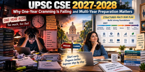 UPSC CSE 2027-2028: Why One-Year Cramming Is Failing and Multi-Year Preparation Matters