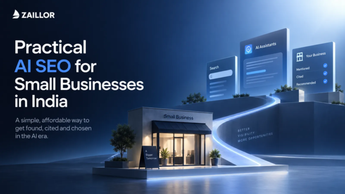 Zaillor launches an AI SEO implementation programme for small businesses at ₹3,999 per month