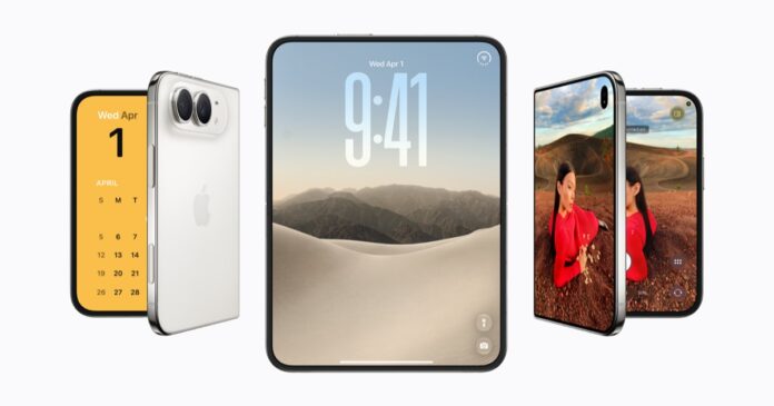 Apple iPhone Duo promotional image from the official preorder announcement