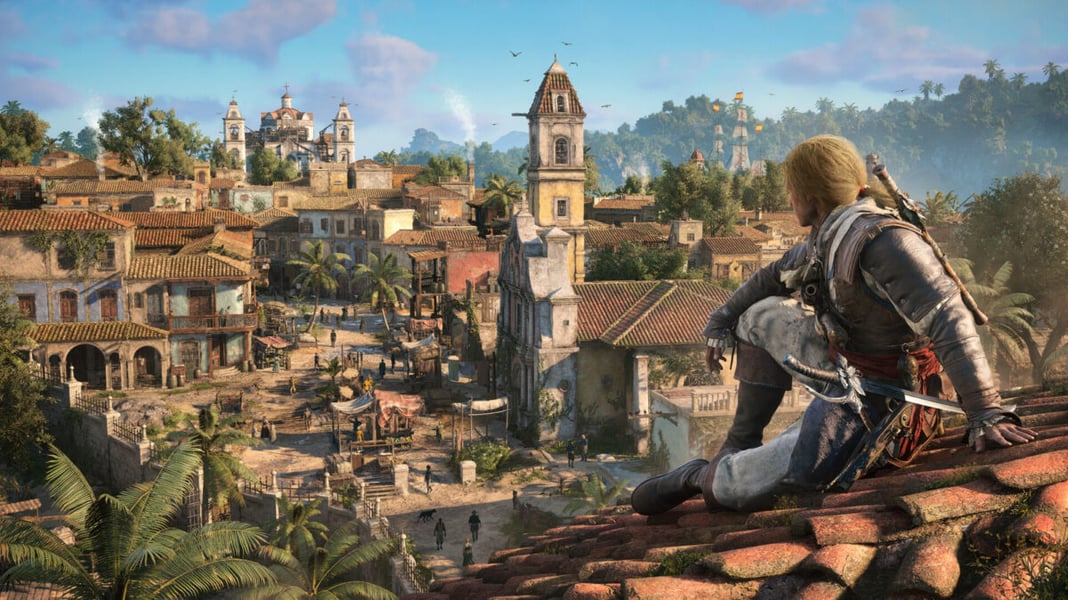 Assassin’s Creed promotional image accompanying coverage of Ubisoft’s franchise update