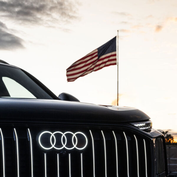 Official Audi media image accompanying the Georgia manufacturing announcement