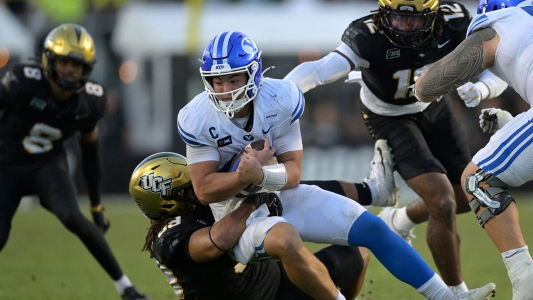 Image accompanying the ABC News report on the Big 12 fine against UCF over discriminatory chants directed at BYU