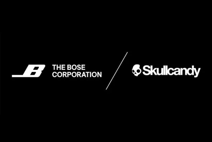 Official Bose and Skullcandy acquisition announcement graphic