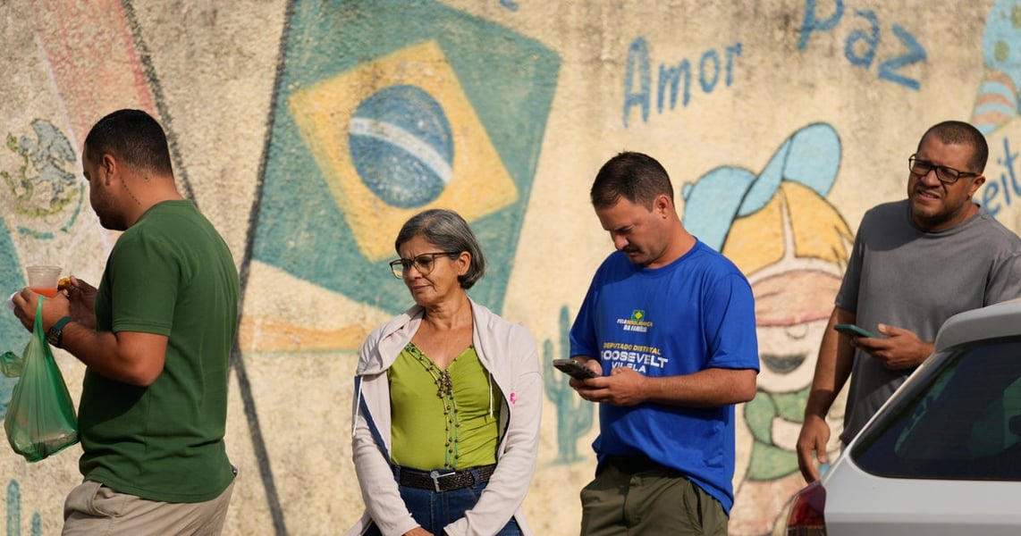 Brazil presidential election first round coverage as Lula and Flavio Bolsonaro head to an October 25 runoff