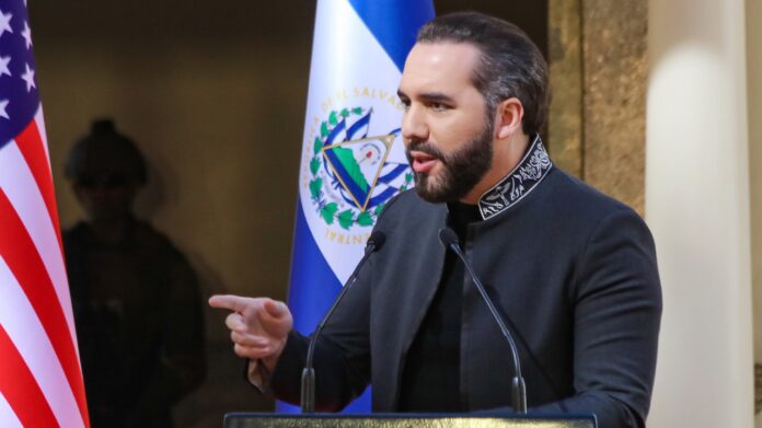 Salvadoran President Nayib Bukele