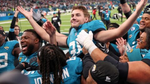 Cam Little of the Jacksonville Jaguars