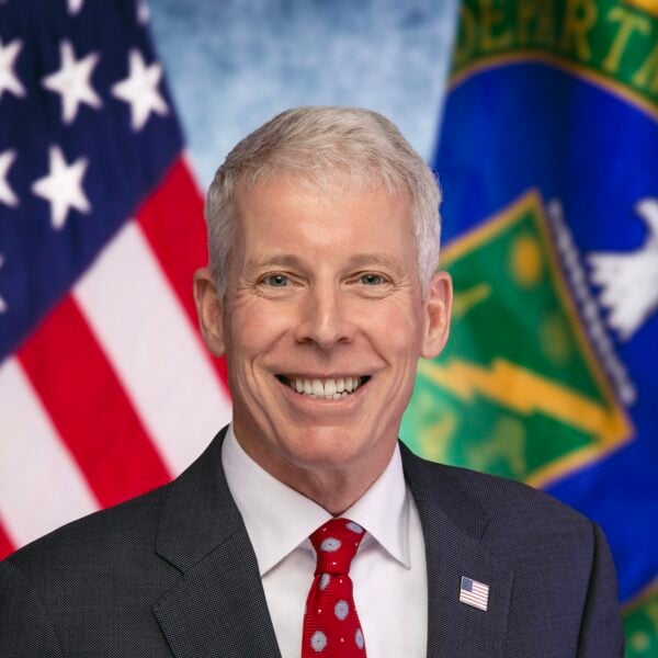 Energy Secretary Chris Wright in his official Department of Energy portrait