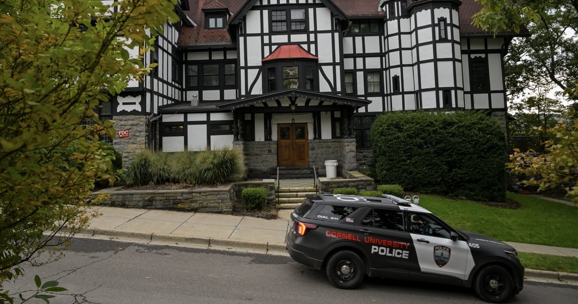 File photograph accompanying NBC News coverage of the Cornell University investigation