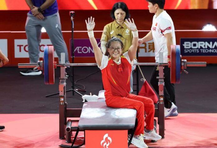 Cui Zhe Lifts 120kg After Securing Asian Para Games Gold