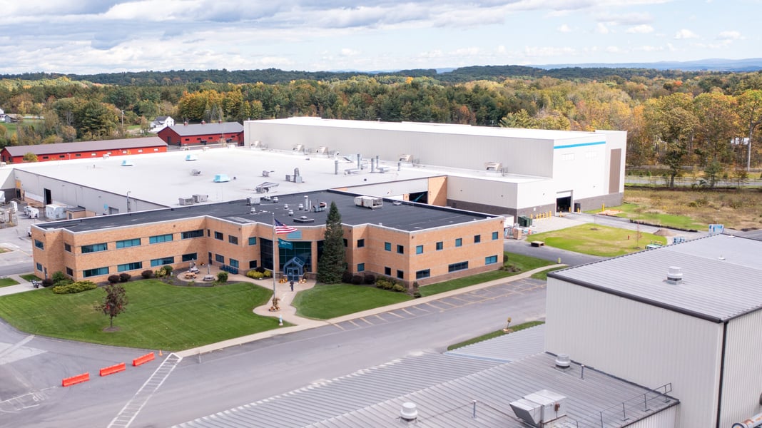 An overview of the manufacturing facility at Atlas Copco Comptec