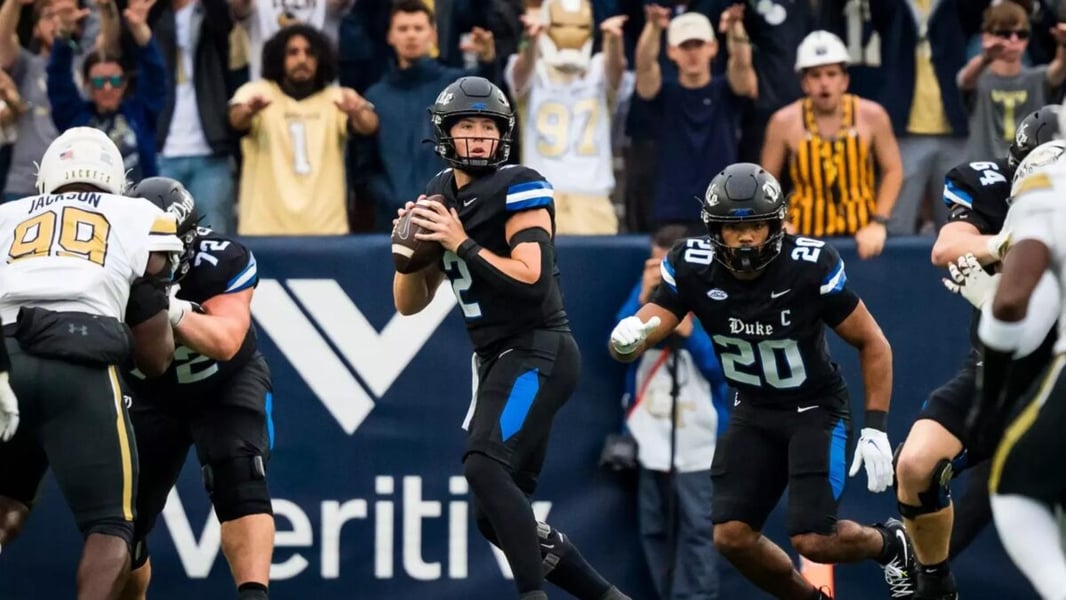 Image accompanying Duke Athletics’ report on the October 10 game against Georgia Tech.