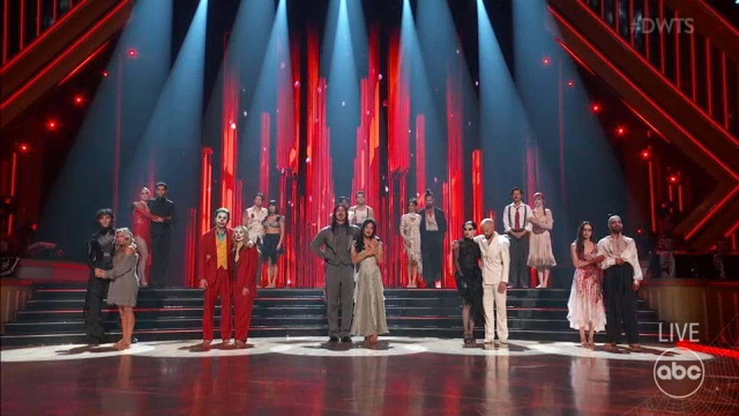 Dancing with the Stars image accompanying ABC's Horror Movie Night recap