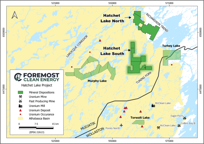 Hatchet Lake regional setting and location.