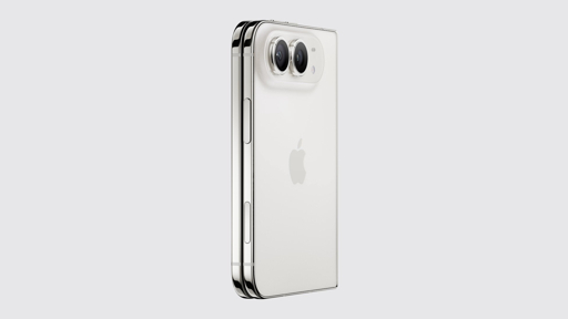 iPhone Duo shown from the back and side in official Apple product imagery