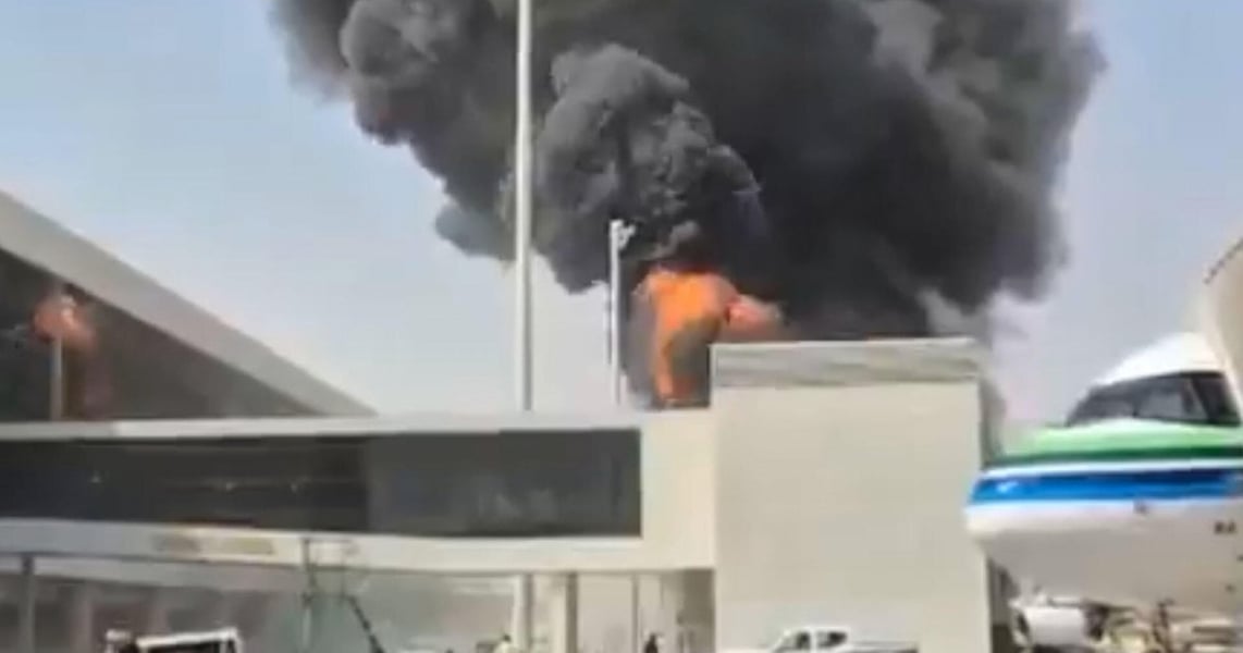 AP image from CBS News live coverage of the Iran war and Houthi attacks on Saudi Arabia