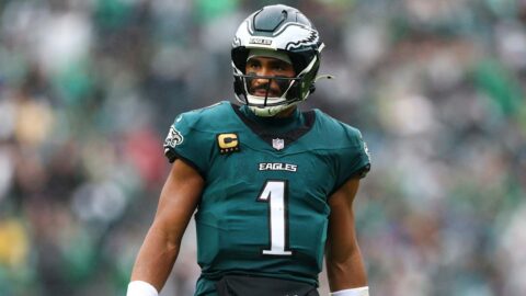 Image accompanying the NFL’s report on its support for the Eagles’ handling of Jalen Hurts’ medical situation.