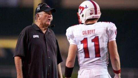Image accompanying CBS Sports coverage of former Hawaii coach June Jones