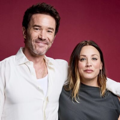 File photograph accompanying the report on Kaley Cuoco and Tom Pelphrey’s second daughter