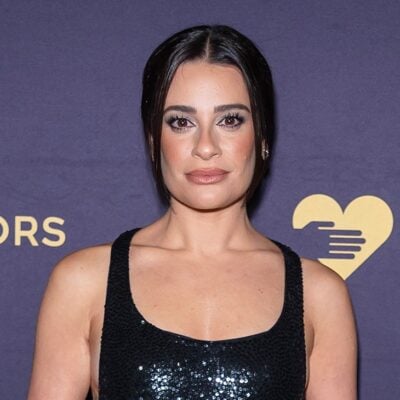 Lea Michele pictured in The Hollywood Reporter's coverage of her Glee revival talks