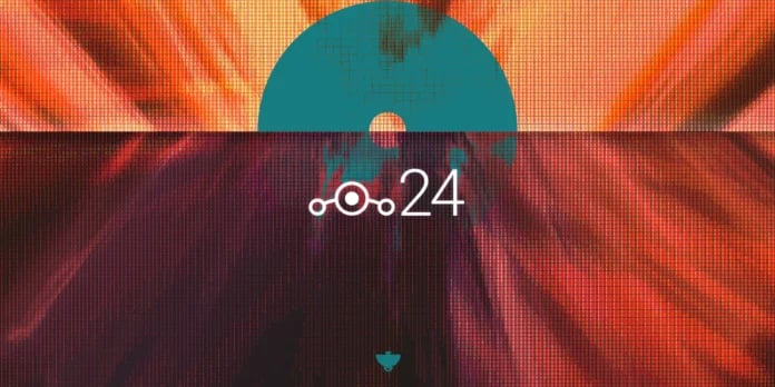 Official LineageOS artwork accompanying the Android 17-based version 24 release announcement