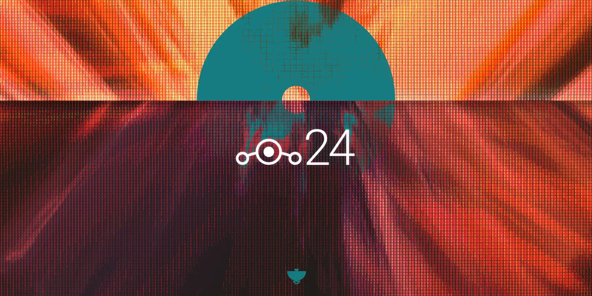 Official LineageOS artwork accompanying the Android 17-based version 24 release announcement