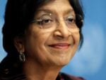 Reuters photo from coverage of the 2026 Nobel Peace Prize awarded to Navi Pillay