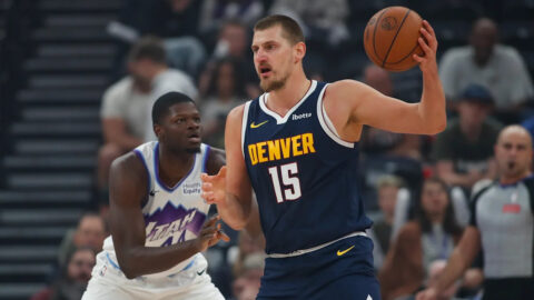 Image accompanying Yahoo Sports' NBA preseason ratings article placing Oklahoma City ahead of San Antonio.