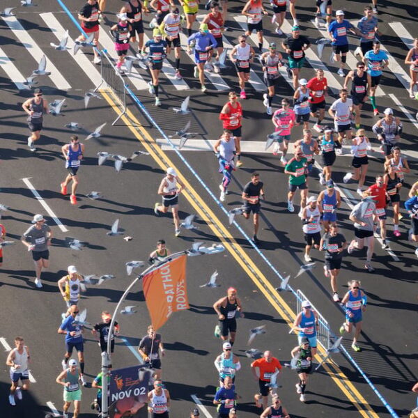 File image from New York Road Runners' official New York City Marathon course page