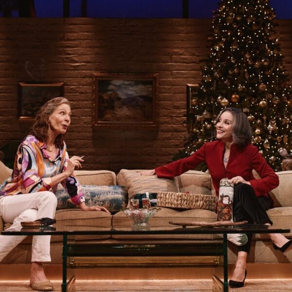 Allison Janney and Julia Louis-Dreyfus performing in the Broadway revival of Other Desert Cities