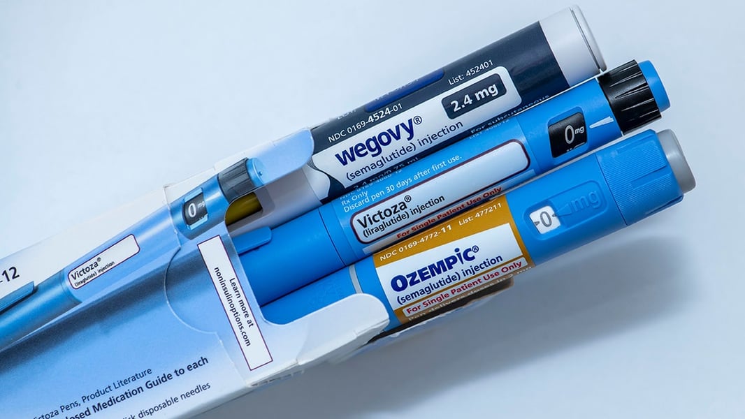 Ozempic, Wegovy and Victoza pens used for diabetes and weight loss