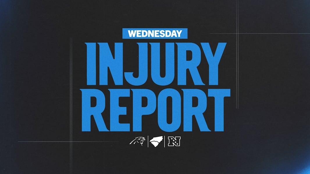 Image accompanying Carolina's final injury report for the Week 8 game at Green Bay