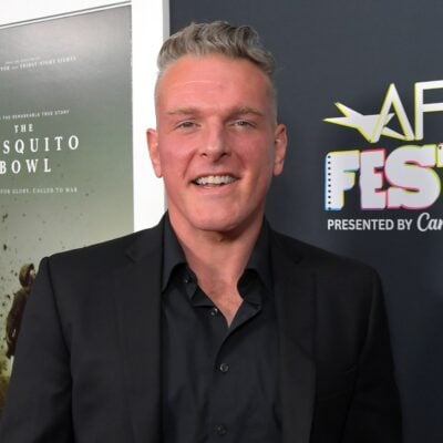 Pat McAfee at the AFI Fest premiere of The Mosquito Bowl
