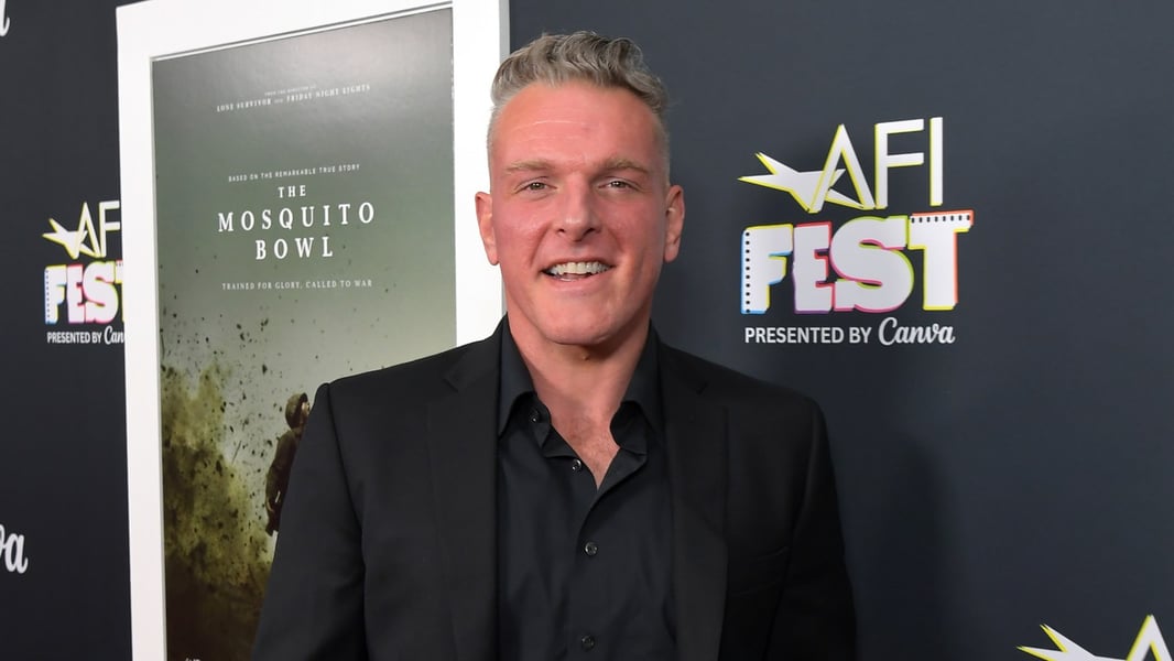 Pat McAfee at the AFI Fest premiere of The Mosquito Bowl