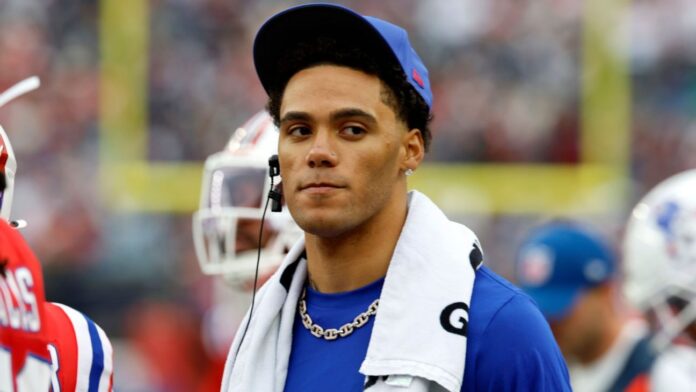 Image accompanying ESPN’s report on the Patriots’ practice returns.