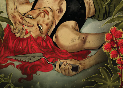 Archival DC comic-book illustration of Poison Ivy, not artwork for the proposed HBO series