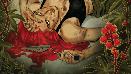 Archival DC comic-book illustration of Poison Ivy, not artwork for the proposed HBO series