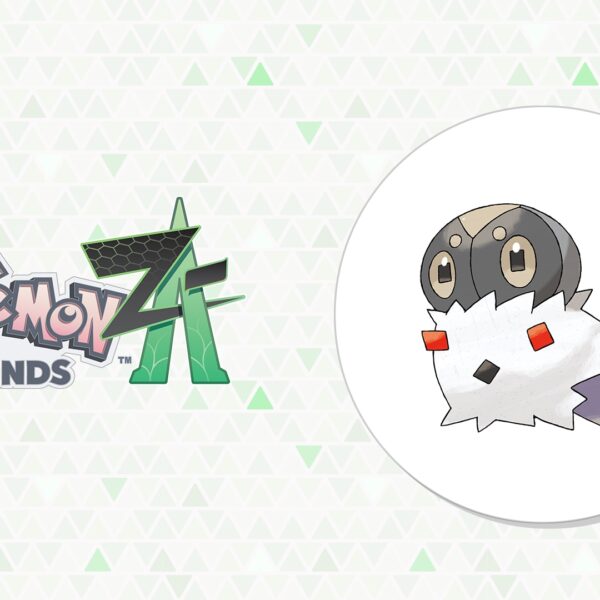 Official promotional artwork for the Pokémon Legends Z-A Spewpa distribution