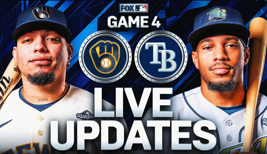 Tampa Bay Rays in FOX Sports coverage of World Series Game 4 against the Milwaukee Brewers
