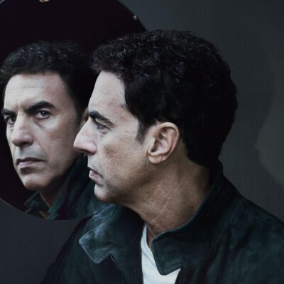 Sacha Baron Cohen in a portrait photographed by Nadav Kander for TIME