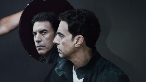 Sacha Baron Cohen in a portrait photographed by Nadav Kander for TIME