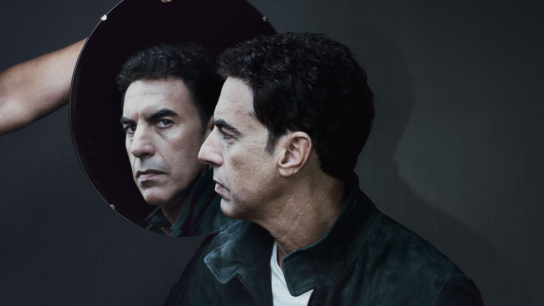 Sacha Baron Cohen in a portrait photographed by Nadav Kander for TIME
