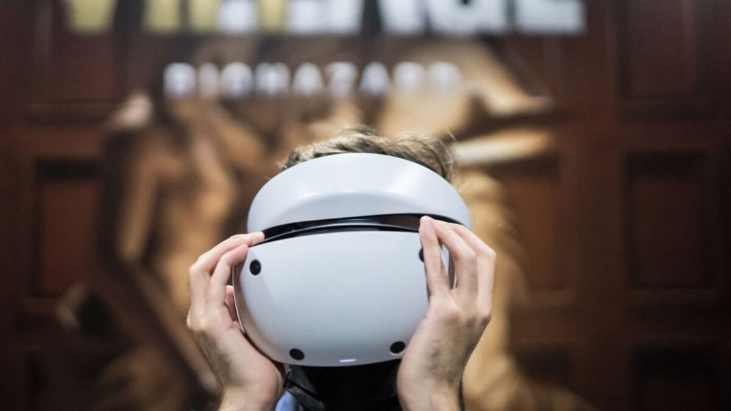 Sony PlayStation VR2 virtual-reality headset