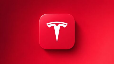 Tesla app image used in coverage of its tablet and foldable redesign