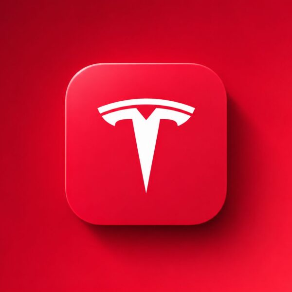 Tesla app image used in coverage of its tablet and foldable redesign