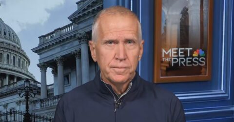 Sen. Thom Tillis speaking on NBC's Meet the Press about the Trump administration's Russian diesel license