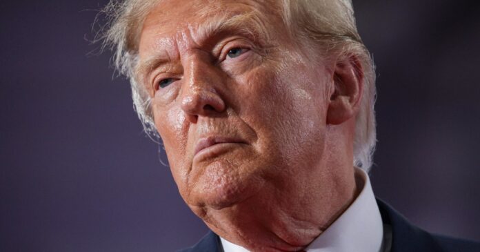 President Donald Trump, whose administration's taxpayer-funded TV ad campaign was halted by a federal judge
