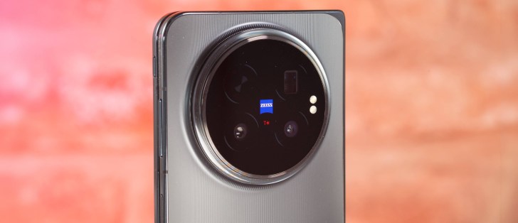 Vivo X Fold6 foldable phone in the lead image of GSMArena's review